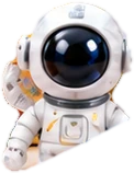 Astronaut character toy