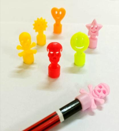 Smiely Bhoot pencil cap