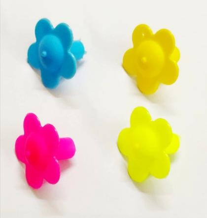 Flower pencil cap